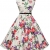 50er jahre kleid abschlussballkleid baumwolle faltenrock sommerkleid petticoat kleid Größe L CL6086-21 -