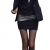95-31 Mississhop Damen Minikleid festlich glitzer Kleid Pulli Tunika Cappuccino L - 2