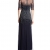 Adrianna Papell Damen Kleid,  Blau - Midnight Blue, Gr. 34 (Hersteellergröße: 8) - 2
