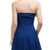 Allegra K Damen Sommer A Linie Reißverschluss Off Shoulder Minikleid Kleid, M (EU 40)/Blau - 5