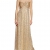 APART Fashion Damen Bustier Kleid 41847, Maxi, Einfarbig, Gr. 34, Gold - 3