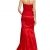 APART Fashion Damen Bustier Kleid 68103, Maxi, Einfarbig, Gr. 38, Rot - 2