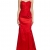 APART Fashion Damen Bustier Kleid 68103, Maxi, Einfarbig, Gr. 38, Rot - 3
