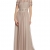 APART Fashion Damen Empire Kleid 56010, Maxi, Einfarbig, Gr. 38, Braun (LATTE MACCHIATO) - 1