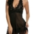 Avidlove Negligee Damen Nachtwäsche Nachtkleid Nachthemd Spitze Lingerie Dessous Reizwäsche Set Sleepwear Kleid, A-schwarz, L - 5