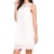 Beyove Sommerkleid Damen Elegant Kurz Chiffonkleid Casual Abendkleid mit Spitze Partykleid Sexy Hochzeit Strand , Weiß - XL - 1