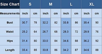CHICME BEST SHOPPING DEALS Damen Gradient Farben Streifen Bodycon Mini Kleid Weiß L - 4