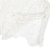 Clorislove Damen Sommerkleid Strandkleid Rundhals Ausschnitt ärmellos Spitze Stitching eng Taille Rock Frauen Partykleid (Medium, Weiß) - 
