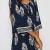 CRAVOG Frauen Sommerkleid Casual Strandkleid Minikleid mit Rundhalsausschnitt 3/4 Sleeve Damen Kleid - 3