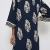 CRAVOG Frauen Sommerkleid Casual Strandkleid Minikleid mit Rundhalsausschnitt 3/4 Sleeve Damen Kleid - 4