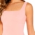DIDK Damen Ärmellos Kleider Camisole Minikleider Einfarbig A Linie Sommerkleid Elegant Casual Freizeitkleid Strandkleid Ballonkleid Pink XS - 3