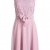 ESPRIT Collection Damen Kleid fließende Chiffon Qualität, Knielang, Gr. 36, Violett (LILAC 560) - 