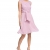 ESPRIT Collection Damen Kleid fließende Chiffon Qualität, Knielang, Gr. 36, Violett (LILAC 560) -