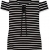FIND Damen Kleid Cold Shoulder Stripe, Mehrfarbig (Black/White), XX-Large - 