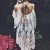 Frauen Kleid,Xinan Vintage Hippie Boho Menschen bestickt floraler Spitze häkeln Minikleid (S, Weiß) - 5