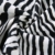 Frauen Schlangenleder Print Zebra Animal Print Club Kleid Rollkragen Sexy Bodycon Party Minikleid (S, B) - 8