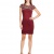French Connection Damen Kleid Gr. 36, Mehrfarbig - Multicoloured (Biker Berry/Bronze) - 1