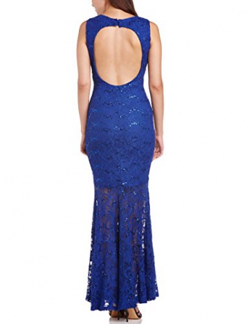 Hailey Logan Damen Kleid Gr. 30, Blau - Blau (Königsblau) - 2