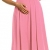 Happy Mama Damen Viskosejersey Umstandskleid Schwangerschafts Kleid Kurzarm 108p (Pulver Rosa, EU 36, S) - 