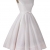 iLover klassischer Weinlese Audrey Hepburn Stil 1950 Rockabilly großen Saum Abendkleid - 