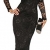 jowiha® Langes Abendkleid Maxikleid mit Spitze in Schwarz Einheitsgröße S-M 34-38 - 