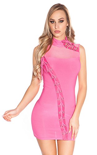 Koucla Aufreizendes Minikleid mit Zier-Schnürungen S - 2