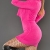 KouCla Strickkleid mit Wasserfallausschnitt (Pink) Einheits-Größe 34/36/38 isf8125 - 4