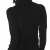 Lmode Damen Strickkleid & Pullover einfarbig mit Rollkragen Einheitsgröße (32-38), schwarz - 3