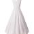 LUOUSE Damen Audrey Hepburn 50s Retro vintage Bubble Skirt Rockabilly Swing Evening kleid Dress,White,XL - 