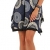 malito Sommerkleid mit orientalischem Muster V-819 Damen One Size dunkelblau - 