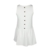 Mallorma® Damen Sommer Retro Print Abend Party Strand Minikleid Frauen bedruckten Rückenausschnitt Print Kleid (S, weiß) - 8