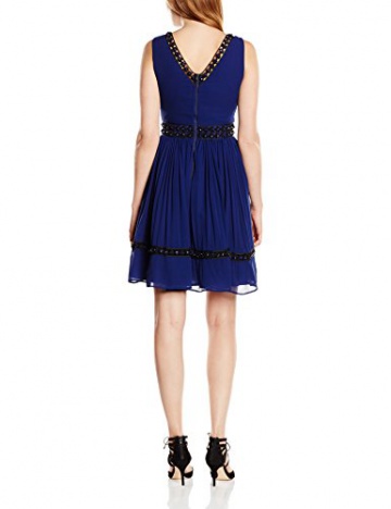 Manoush Damen CocktailKleid, Uni Gr. 34, Blau - Blau (Marineblau) - 2