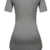 Meaneor Damen Lang Tunika Kurzarm Kleid Shirt Herbst Bluse Minikleid O-Ausschnitt Stretch T-Shirt - 3