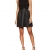 Mexx Damen Party-und Abendkleider Dress, Schwarz (Black 001), 40 (Herstellergröße: 40-L) -