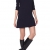 Minikleid Damen in 3 Farben, uni - RED Isabel - Kleid A-Linie kurz mit Volants, für Freizeit & Party, Modell: Bastogne, Blau, DE 40 -