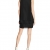 Naf Naf, Damen Dekolletiertes Kleid, Einfarbig, Schwarz (0625 Noir), Gr. 40 EU (Herstellergröße: L) - 