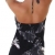 Neckholder-Minikleid mit Blumen verziert Einheitsgröße (34-38), schwarz - 3