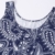 NINGSANJIN Damen Elegant Ärmellos Kleid Freizeit Mini Kleid Bluse Tank Tops T-Shirt Hemden Leicht und Luftig Rock im Herbst und Winter (L, Marine) - 3