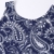 NINGSANJIN Damen Elegant Ärmellos Kleid Freizeit Mini Kleid Bluse Tank Tops T-Shirt Hemden Leicht und Luftig Rock im Herbst und Winter (L, Marine) - 4