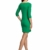 oodji Ultra Damen Jersey-Kleid Basic Grün 2
