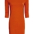 oodji Ultra Damen Jersey-Kleid Basic, Orange, DE 38 / EU 40 / M - 6