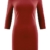 oodji Ultra Damen Jersey-Kleid Basic, Rot, DE 42 / EU 44 / XL - 6