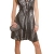 Party Glitzer Trägerkleid silber - 