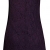 Purple Hanger - Damen Minikleid Blumen Spitze Ärmellos Rundhals Ausschnit Kurz Mini Kleid Übergröße Neu - EU 44/46, Lila - 2
