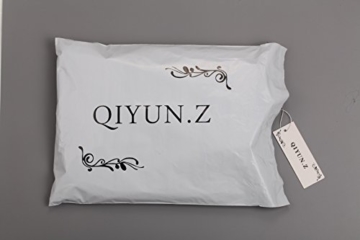 QIYUN.Z Damen Schwarz/Rotbraun Pu-Leder Furcal Kleidstickerei Backless Durchsichtigen Slim - 4