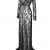 RMdress Sexy Tief V-Ausschnitt Lange Ärmel Spitze Strandkleid Durchschauen Maxikleid Strecken Spitzenkleid Ballkleid (L, Black) - 