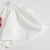 Sentao Damen Sommerkleid Off-Schulter Rüschen Party Minikleid Stickerei Kleid Weiß S - 