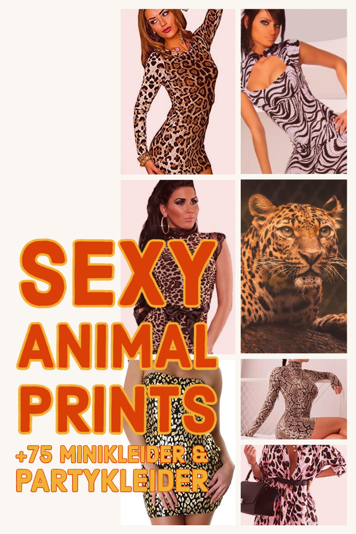 Sexy Animal Print Kleider