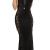 Sexy Neck-Kleid mit Spitzenstoff und geschnürt Koucla by In-Stylefashion SKU 0000ISF-G503 - 3