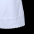 SUNNOW® Elegant Damen Sommerkleid Kurzarm Strandkleid Casual Spitze Blumen Rock Partykleid Tunika Frauen T-Shirt Blusen (M, 1 Weiß) - 
